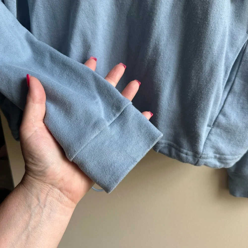 Fabletics Sky Blue Knit Top - Picture 5 of 5